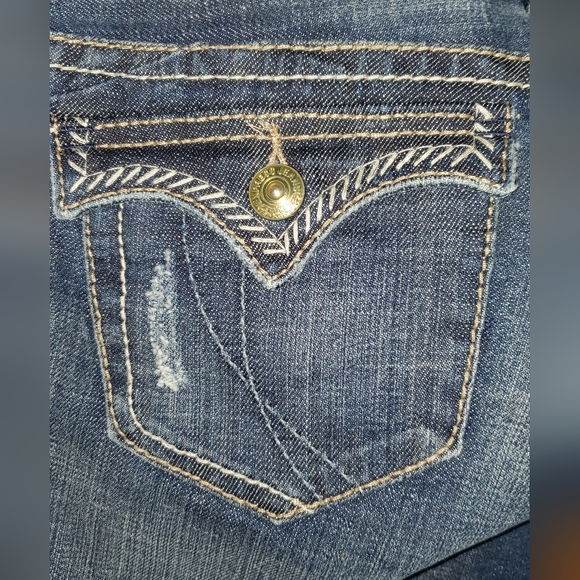 Brand New Express Barely Boot Jeans - Picture 4 of 5